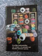 Haakmodellen van vroeger - Durable katoen, Ophalen of Verzenden