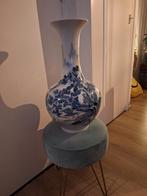 PRACHTIGE ZWARE CHINEES PORCELEIN VAAS, Antiek en Kunst, Ophalen of Verzenden