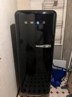 Smeg koelkast zwart, Ophalen, Gebruikt, 200 liter of meer, Energieklasse A of zuiniger