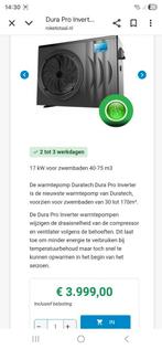 Zwembad warmtepomp 17kw inverter, Ophalen