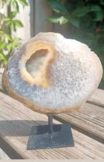 Agaat Geode op Standaard - Prachtig Decoratiestuk, Ophalen of Verzenden