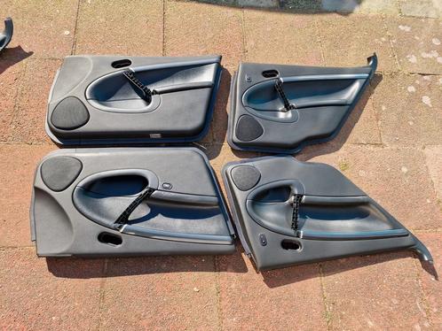 Set zwart lederen deurpanelen Saab 9-5 Estate Dame Edna, Auto-onderdelen, Interieur en Bekleding, Saab, Gebruikt, Ophalen of Verzenden