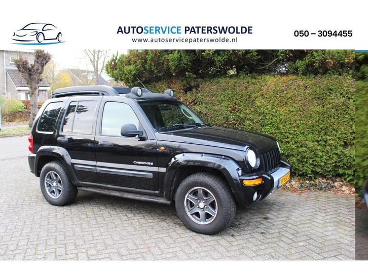 Jeep Cherokee 2.5 CRD Sport Plus, Auto's, Bestelauto's, Bedrijf, Te koop, 4x4, ABS, Airbags, Airconditioning, Centrale vergrendeling