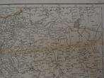 Gravure plattegrond hertogdom Wurttemberg Duitsland 1805, Antiek en Kunst, Kunst | Etsen en Gravures, Verzenden