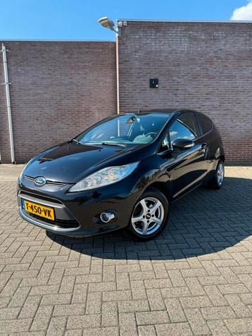 Ford Fiësta 1.25 60KW 3DR 2009 Zwart Airco Elek. Ramen beschikbaar voor biedingen