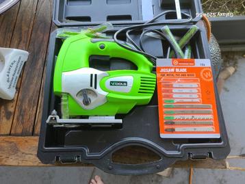 Nieuwe decoupeerzaag vtools (karwei) met koffer en zaagjes beschikbaar voor biedingen