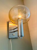 Vintage wandlamp / retro lampje, Huis en Inrichting, Lampen | Wandlampen, Ophalen of Verzenden, Gebruikt, Glas, Vintage