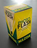 Doosje 1 Mazda Photo Flash 25 flitslamp analoge fotografie, Ophalen of Verzenden, Zo goed als nieuw, Overige merken