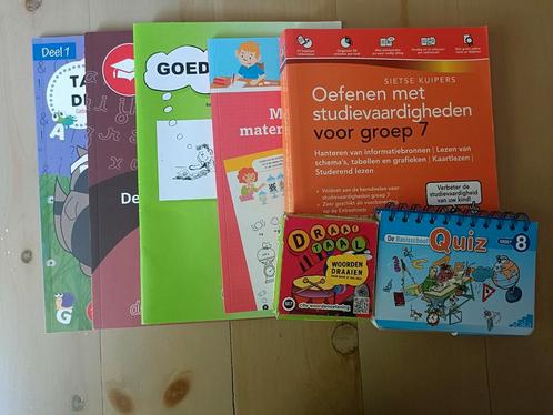 Oefenboeken, spellen groep 7 8 - rekenen, begrijpend lezen, Boeken, Schoolboeken, Gelezen, Nederlands, Overige niveaus, Ophalen of Verzenden