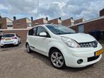 Nissan Note 1.4 2009 Lage km stand, Voorwielaandrijving, Stof, 4 cilinders, Wit