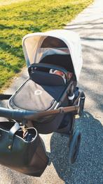 Bugaboo Fox 5 Kinderwagen 2-in-1 Black/Frost White, Bugaboo, Zo goed als nieuw, Verstelbare duwstang, Ophalen