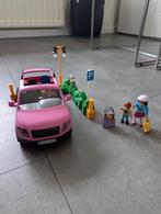 Playmobil city life roze auto, Ophalen of Verzenden, Nieuw, Complete set