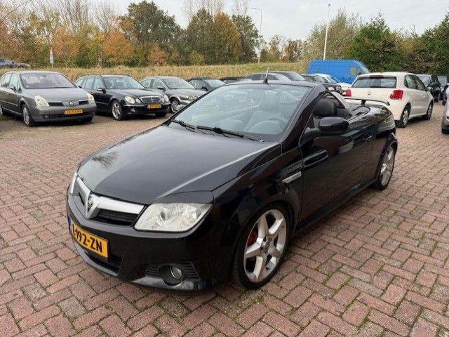 Opel Tigra TwinTop 1.8-16V Cosmo LEER, Auto's, Opel, Bedrijf, Te koop, Tigra, ABS, Airbags, Airconditioning, Centrale vergrendeling