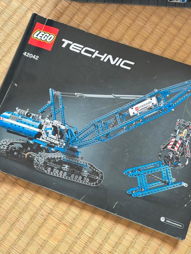 Super mooie rups kraan 42042, Kinderen en Baby's, Speelgoed | Duplo en Lego, Zo goed als nieuw, Ophalen of Verzenden