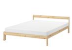 Bed frame, Ophalen, Beige, Tweepersoons, 140 cm