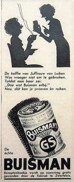 36 vintage reclames koffie thee 1931-59 koffieproducten, Verzamelen, Verzenden, Gebruikt, Reclamebord