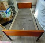 Handig 1 persoons bed (196x90cm), met spiraalbodem, Ophalen, Overige materialen, Gebruikt, 90 cm