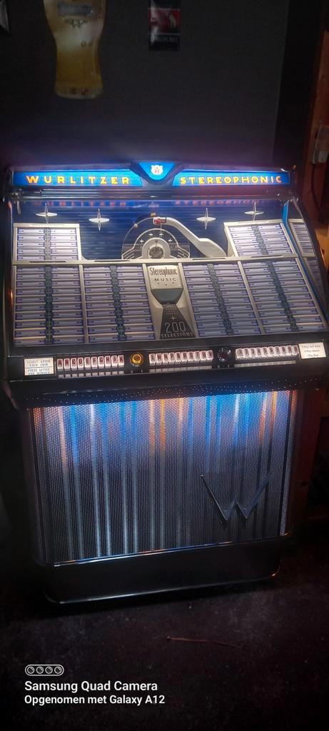 Wurlitzer 2300s 200 select met stepper, Verzamelen, Automaten | Jukeboxen, Zo goed als nieuw, Wurlitzer, Ophalen of Verzenden
