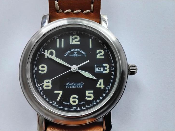 Zeno Watch Basel automatisch horloge, Sieraden, Tassen en Uiterlijk, Horloges | Heren, Zo goed als nieuw, Polshorloge, Overige merken