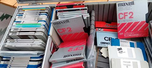 Floppy Disks & Data Cassettes - Vintage Collectie, Computers en Software, Beschrijfbare discs, Gebruikt, Overige typen, Ophalen of Verzenden