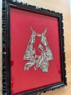 Indonesche Balanese Jarvanes tradtionele figuur, Antiek en Kunst, Antiek | Goud en Zilver, Ophalen of Verzenden, Zilver