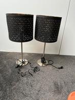 NYMÖ tafellampen, zwart/goud 24 cm, Huis en Inrichting, Lampen | Tafellampen, Ophalen, Gebruikt, Minder dan 50 cm