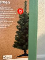 Kunst kerstboom groen 90cm hema plastic voet, Diversen, Kerst, Ophalen, Zo goed als nieuw
