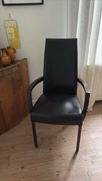 8 x leren eetkamerstoelen in zeer goede staat, Huis en Inrichting, Stoelen, Ophalen, Gebruikt, Bruin, Klassiek tijdloos en elegant