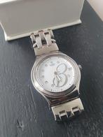 Swatch İrony Swiss Made horloge, Ophalen of Verzenden, Zo goed als nieuw, Wit, Jongen of Meisje