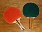 2 tafeltennis / pingpong badjes, Ophalen of Verzenden, Zo goed als nieuw, Net, Batje(s) of Balletje(s)