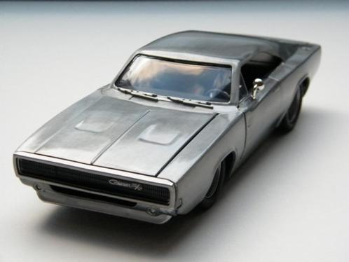 modelauto Dodge Charger – Fast Furious 7 -Polish Metal- Jada, Hobby en Vrije tijd, Modelauto's | 1:24, Nieuw, Auto, Jada, Ophalen of Verzenden