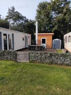 Chalet 2008 op waterrijke camping in Eernewoude