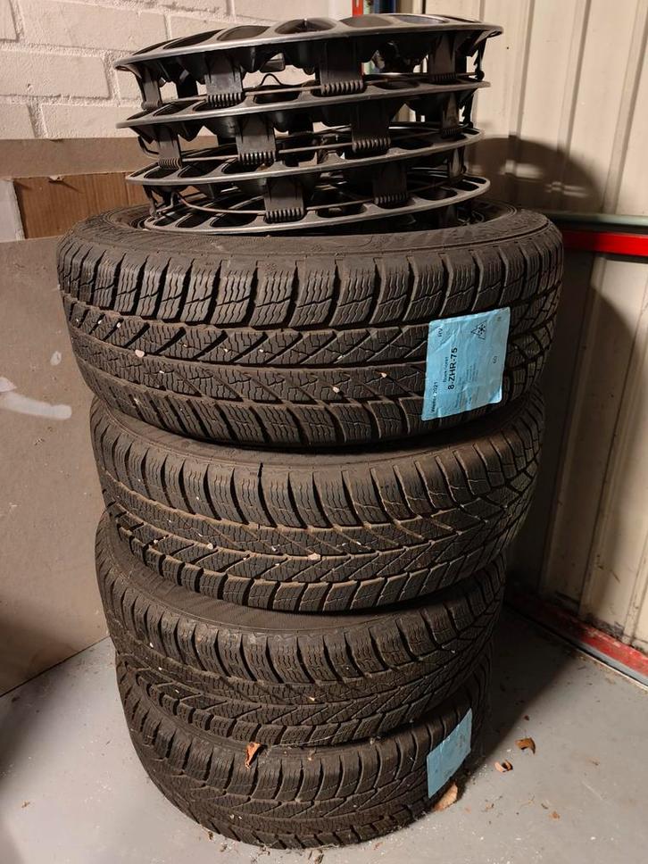 Winterbanden 5xGaats 6J ET33, Auto-onderdelen, Banden en Velgen, Banden en Velgen, Winterbanden, 15 inch, 185 mm, Personenwagen
