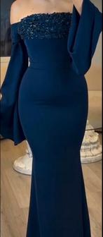 Galajurk navy bleu abiye, Ophalen of Verzenden, Nieuw, Blauw, Galajurk