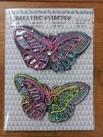 2 Kleding applicatie van vlinders., Hobby en Vrije tijd, Kledingapplicaties en Hotfix, Nieuw, Overige typen, Ophalen of Verzenden