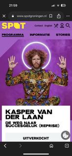 Gezocht: Kasper van der Laan Groningen 23-1-2026, Tickets en Kaartjes, Twee personen