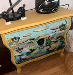 Brocante kunst ladekastje naar foto van Ruud van Empel, Ophalen, 50 tot 100 cm, Zo goed als nieuw, Minder dan 100 cm