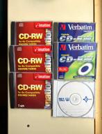 CD-RW 5 stuks en 1 DVD-R 💿 📀, Herschrijfbaar, Cd, Nieuw, Ophalen of Verzenden