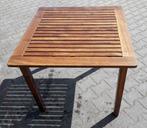 Raffles teakhouten tuintafel 90x90x74,5(h)cm, demontabel, Tuin en Terras, Teakhout, Gebruikt, Rechthoekig, Ophalen