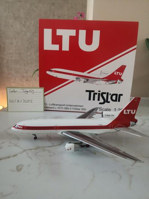 LTU Lockheed L-1011-385-3 Tristar 500 1:200 JC Wings D-AERV, Hobby en Vrije tijd, Modelbouw | Vliegtuigen en Helikopters, Nieuw