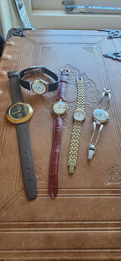 Kwaliteits horloges, Sieraden, Tassen en Uiterlijk, Horloges | Dames, Zo goed als nieuw, Polshorloge, Overige merken, Staal, Overige materialen