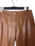 Studio AR Arma broek bruin leer NIEUW M, Kleding | Dames, Maat 38/40 (M), Bruin, Nieuw, Ophalen of Verzenden