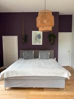 Luxe boxspring 2x2 meter, Huis en Inrichting, Ophalen, Gebruikt, Tweepersoons, 200 cm