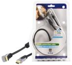 HQ - 1.3 HDMI kabel - eenzijdig haaks, Nieuw, Ophalen of Verzenden, HDMI-kabel, Minder dan 2 meter