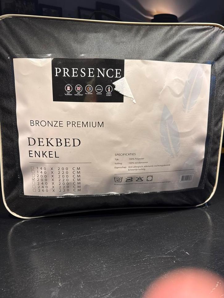 2-persoons dekbed - 100% eendenveren nieuw, Huis en Inrichting, Slaapkamer | Beddengoed, Nieuw, Deken of Dekbed, Tweepersoons