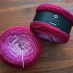 Hobbii Azalea cake garen 2 stuks - mooie rozetinten, Ophalen of Verzenden, Zo goed als nieuw, Wol of Garen