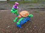 HOUTEN KERMIS SCHILDPAD VAN KINDT DRAAIMOLEN FAIRGROUND, Ophalen of Verzenden, Gebruikt