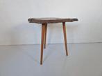Mid century boomstam side table vintage design., Ophalen of Verzenden
