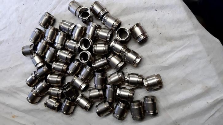 messing wartels, Doe-het-zelf en Verbouw, Elektra en Kabels, Nieuw, Overige typen, Ophalen of Verzenden