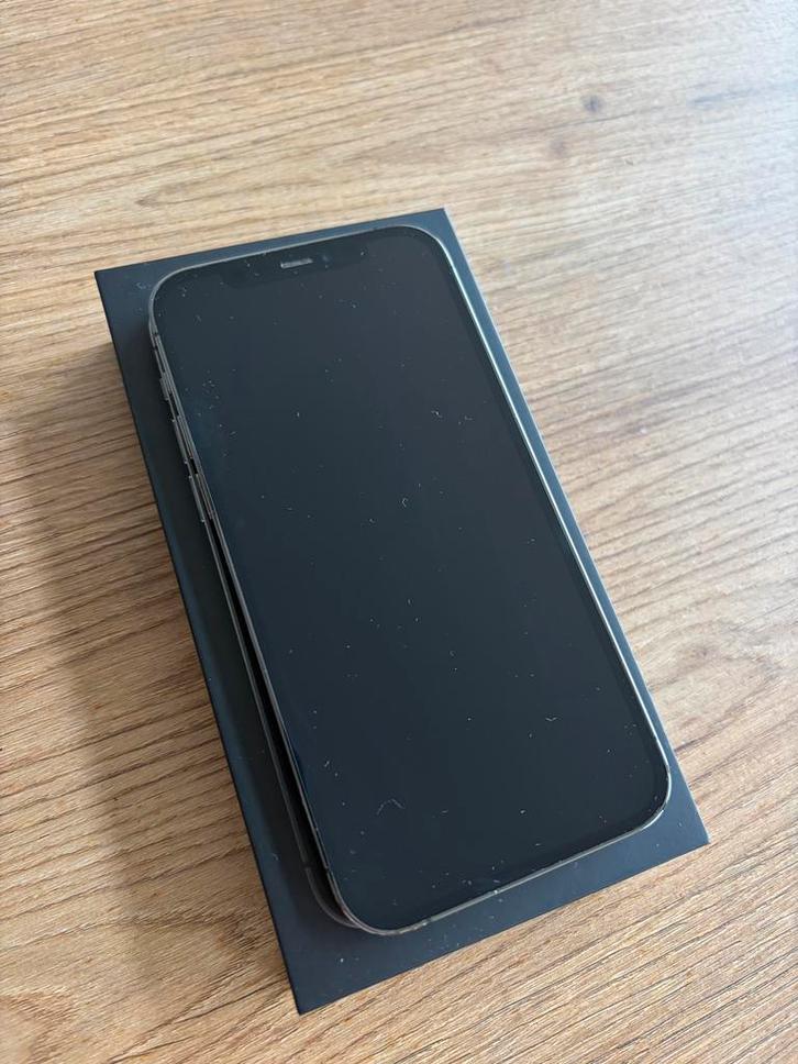Apple iphone 12 pro graphite, Telecommunicatie, Mobiele telefoons | Apple iPhone, Gebruikt, 128 GB, iPhone 12 Pro, Zwart, Ophalen